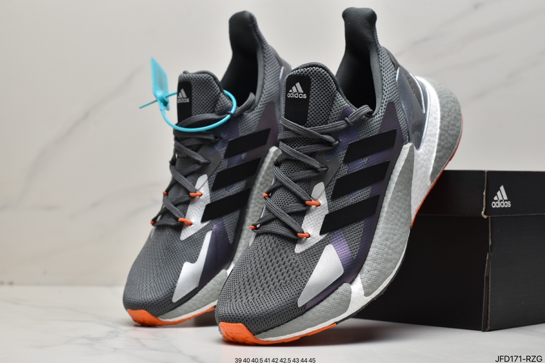 adidas Boost X9000L4 series style overall shape has a sense of speed FW8414