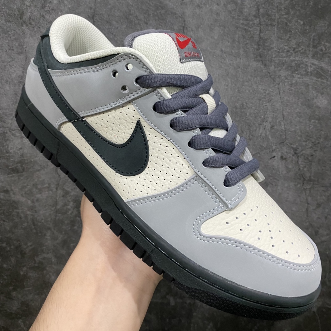 图片[3]-L版Dunk SB Low Bandaid 邦迪灰 304292-006 经典配色 原装皮料 进口猪八革 内置Sole真气垫装置 正确耐磨橡胶大底 扣篮系列低帮休闲运动滑板板鞋 尺码：39 40 40.5 41 42 42.5 43 44 45-选品中心