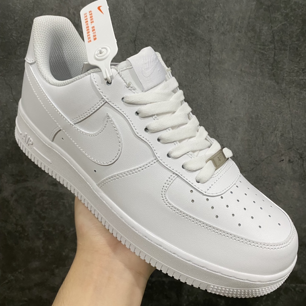 图片[3]-性价比版Air Firce 1空军纯白低帮 推荐此版本 性价比顶破天 内置气垫 裁边干净无杂质 做旧小铁片 后跟刺绣也不错 鞋垫有刷胶 鞋型也很到位 无色差 价格相当哇塞 闭眼推就行了‼️ 尺码：36-45-选品中心
