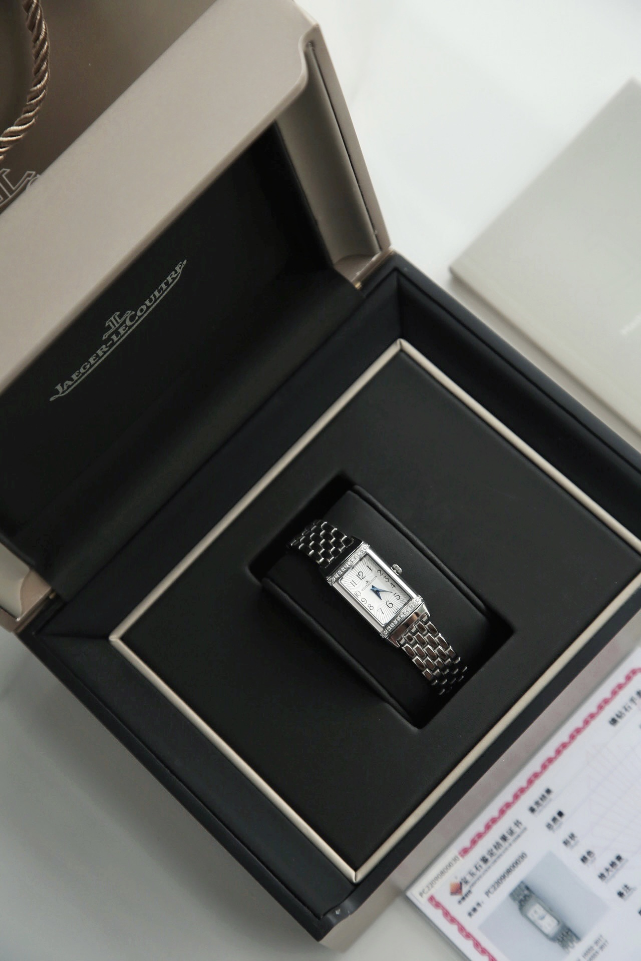 Jaeger-LeCoultre Watch Set With Diamonds Women Fashion Quartz Movement