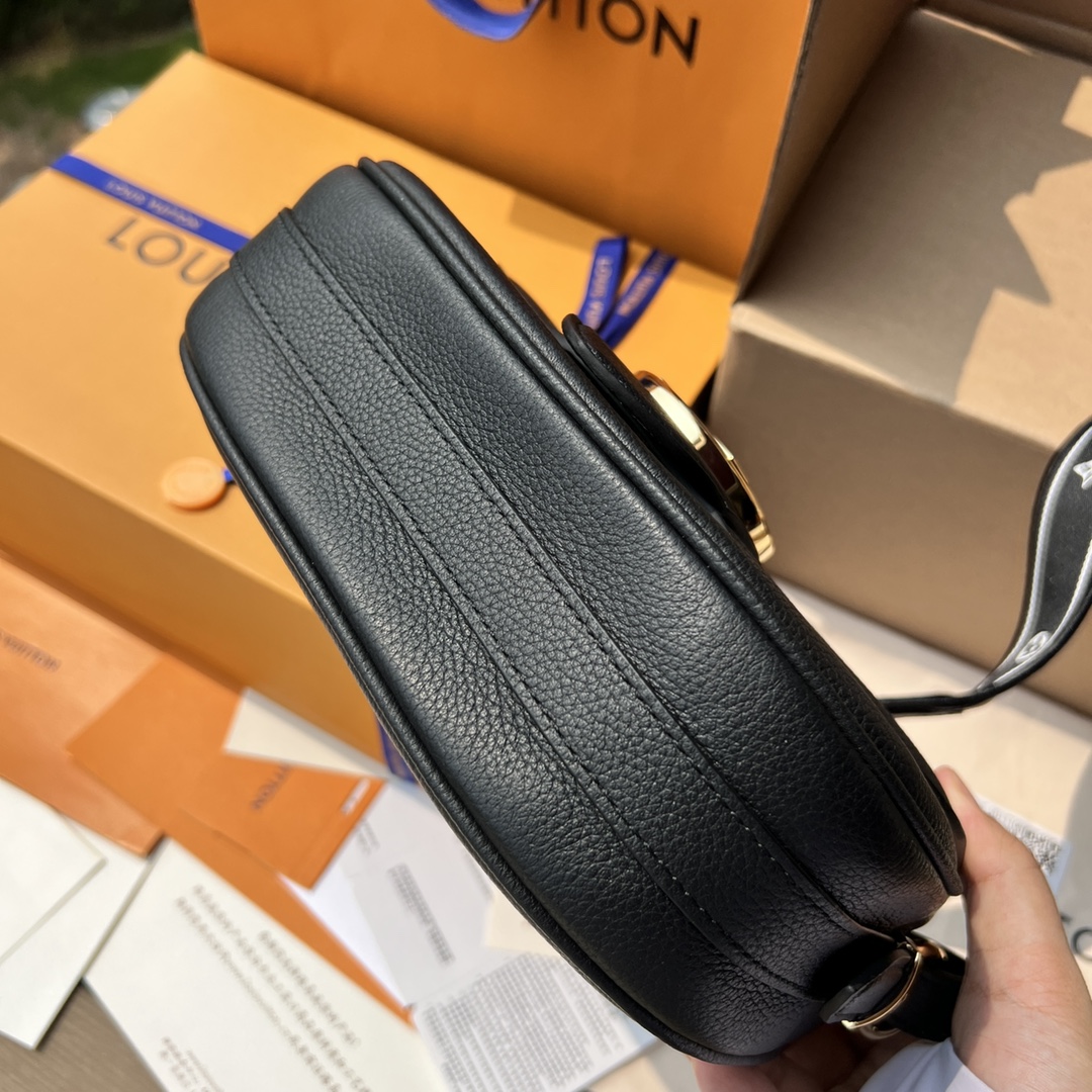 非市场普通货 进口皮料半钢五金 m58967尺寸:25×17.5×8cmLV海外渠道资源特供pont 9