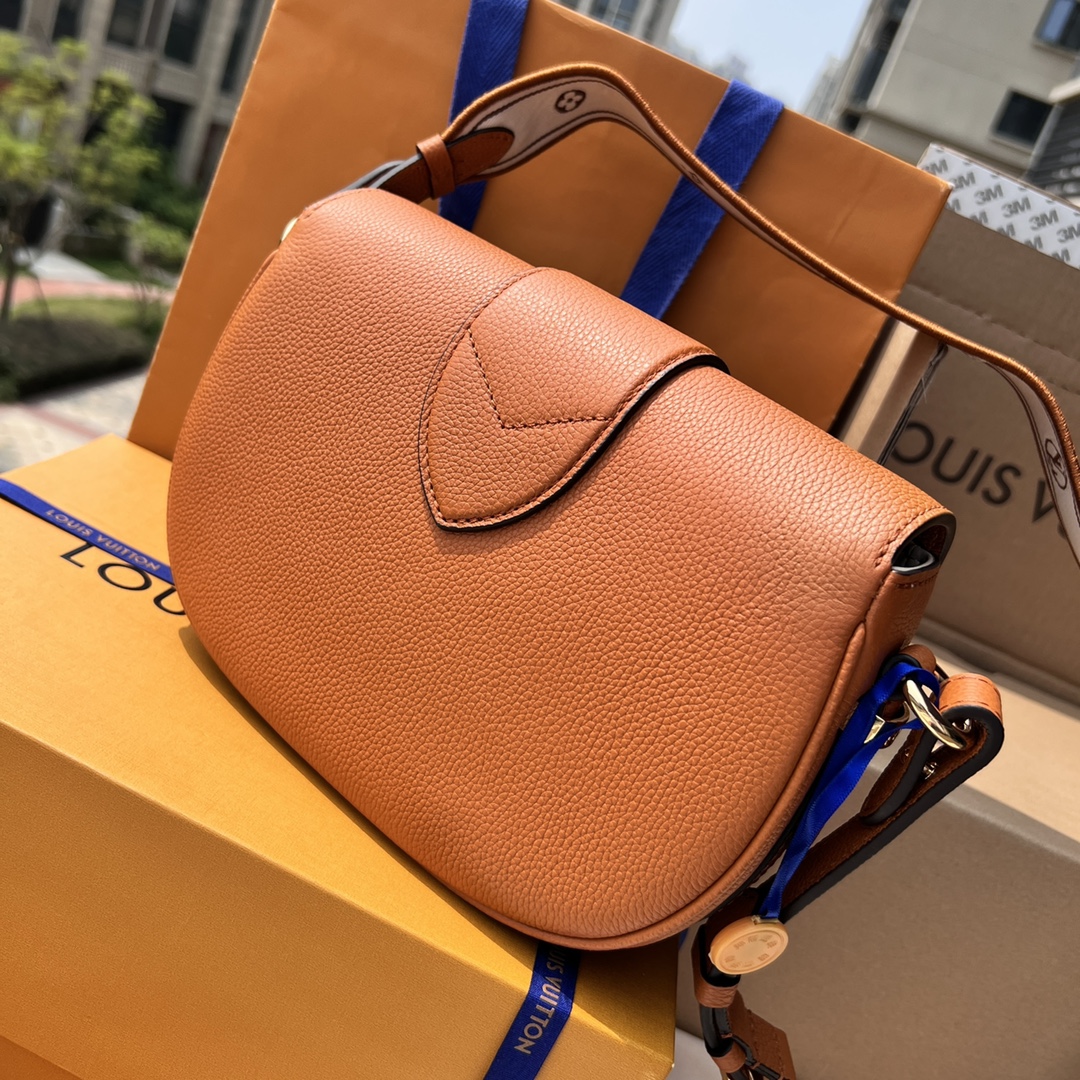 非市场普通货 进口皮料半钢五金 m58727尺寸:25×17.5×8cmLV海外渠道资源特供pont 9