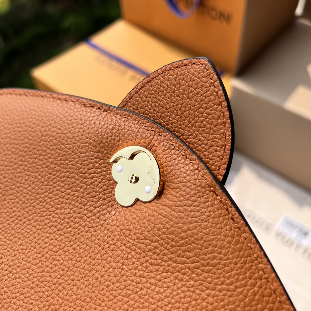 非市场普通货 进口皮料半钢五金 m58727尺寸:25×17.5×8cmLV海外渠道资源特供pont 9