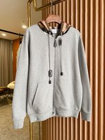 Burberry Online
 Clothing Hoodies Cotton Flannel Fashion Hooded Top