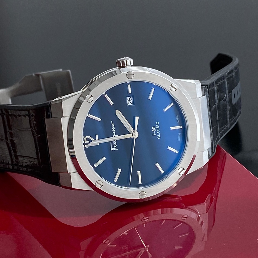Ferragmo F-80 Slim Series Men’s Watch: Elegant Design, Swiss Movement, Waterproof, Affordable - 图片 8