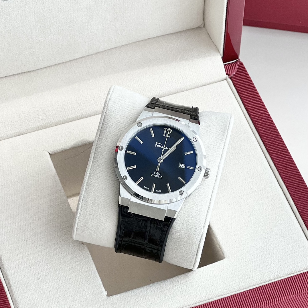 Ferragmo F-80 Slim Series Men’s Watch: Elegant Design, Swiss Movement, Waterproof, Affordable - 图片 2