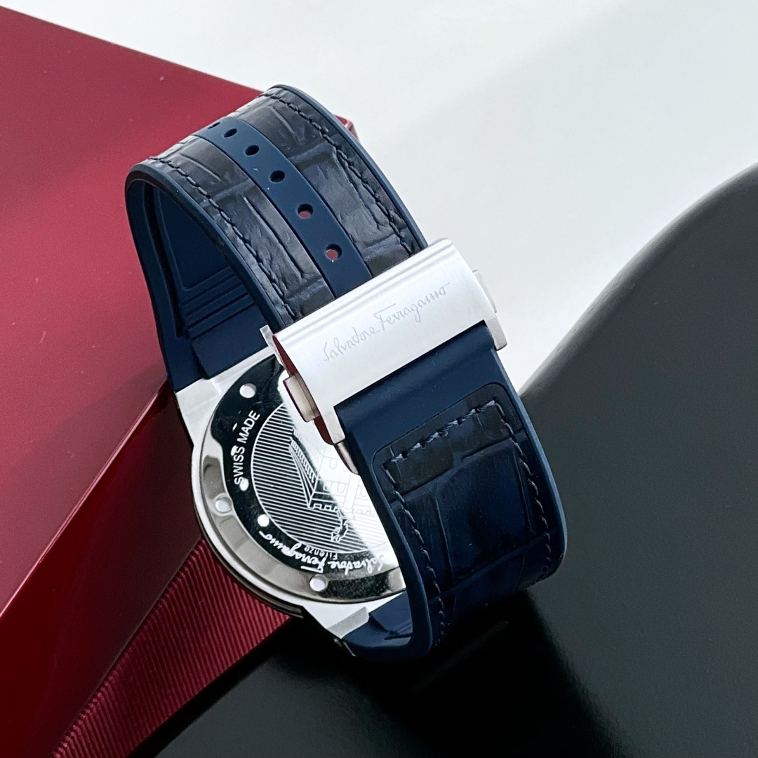 Ferragamo F-80 Slim Series Men’s Watch: Elegant Design, Quality Craftsmanship, Modern Masculinity - 图片 9
