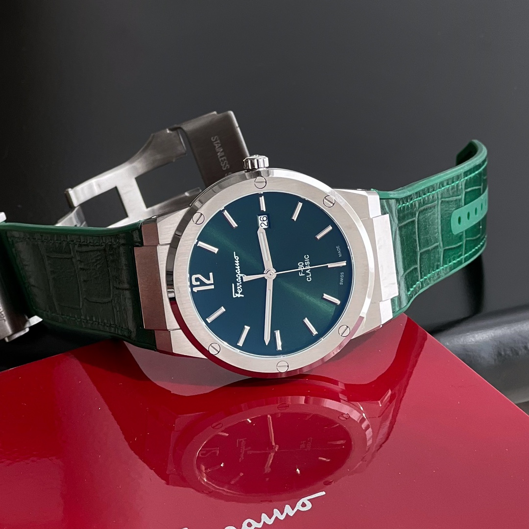 Ferragamo F-80 Slim Series Men’s Watches: Elegant Design, Quality Craftsmanship, Urban Masculinity - 图片 5