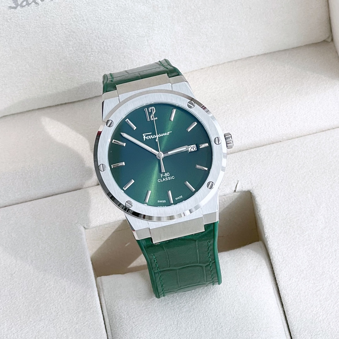 Ferragamo F-80 Slim Series Men’s Watches: Elegant Design, Quality Craftsmanship, Urban Masculinity - 图片 3