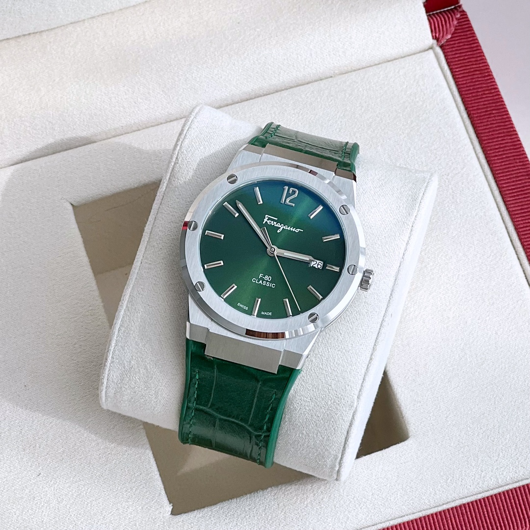 Ferragamo F-80 Slim Series Men’s Watches: Elegant Design, Quality Craftsmanship, Urban Masculinity - 图片 2