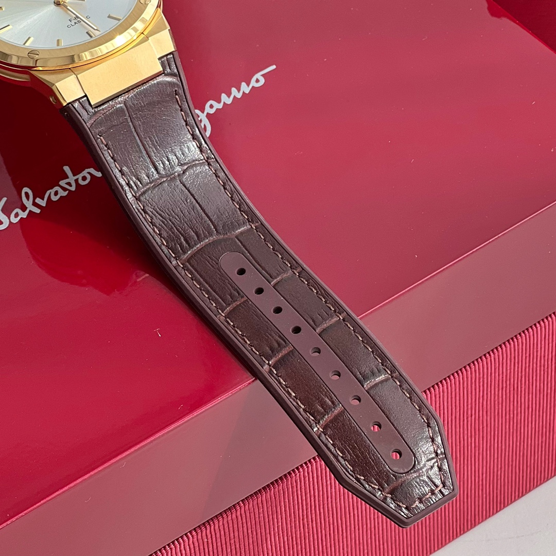 Ferragamo F-80 Slim Series Men’s Watch: Elegant Fashion with Swiss Precision - 图片 6