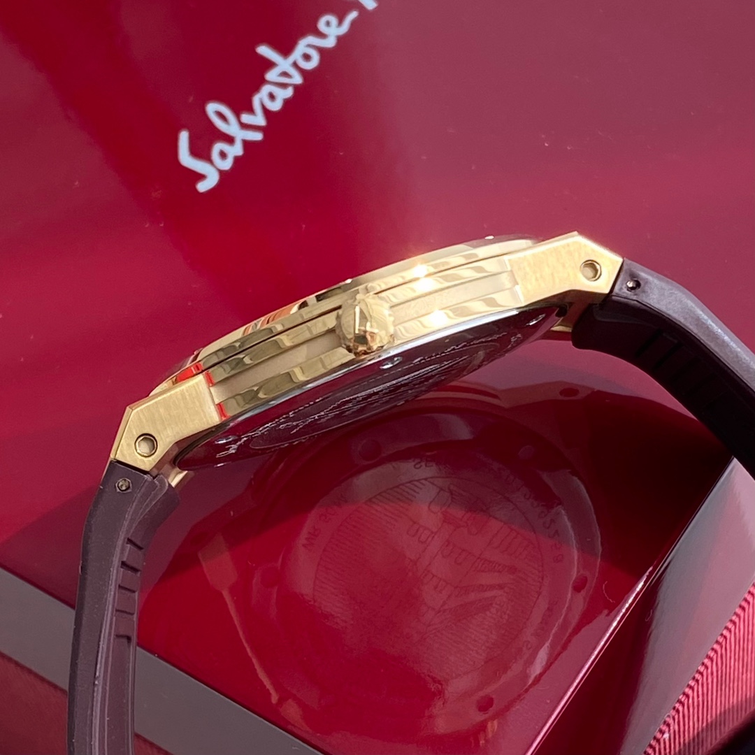 Ferragamo F-80 Slim Series Men’s Watch: Elegant Fashion with Swiss Precision - 图片 7