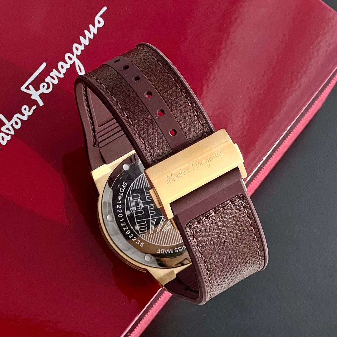 Ferragamo F-80 Slim Series Men’s Watches: Elegant Fashion with Swiss Precision - 图片 7