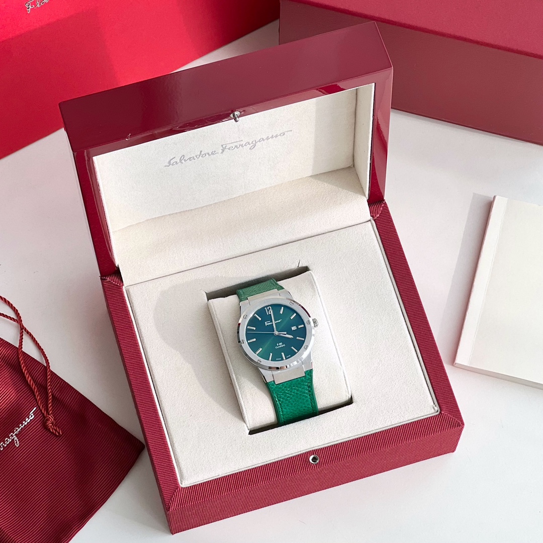 Ferragamo F-80 Slim Series Men’s Watches: Elegant Fashion with Modern Masculinity - 图片 1
