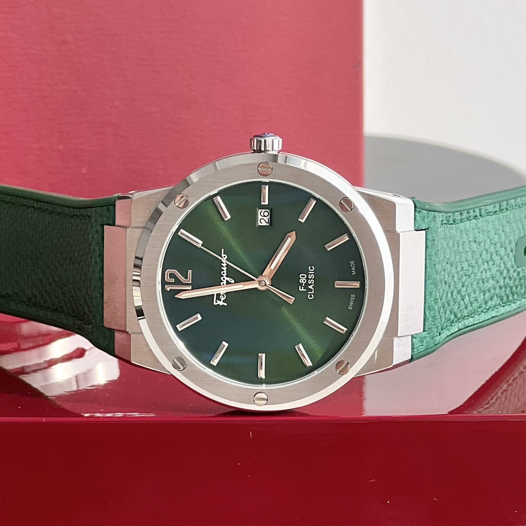 Ferragamo F-80 Slim Series Men’s Watches: Elegant Fashion with Modern Masculinity - 图片 5
