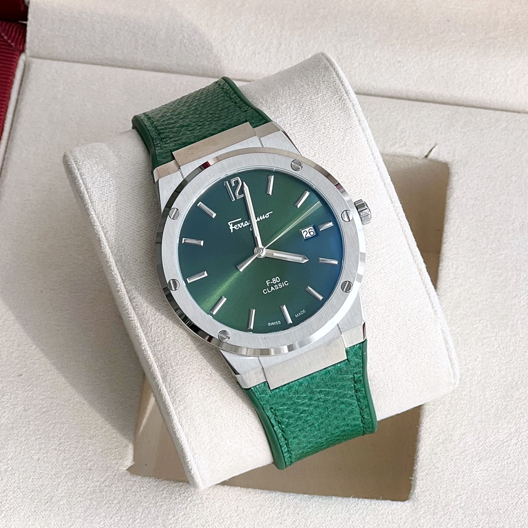 Ferragamo F-80 Slim Series Men’s Watches: Elegant Fashion with Modern Masculinity - 图片 2