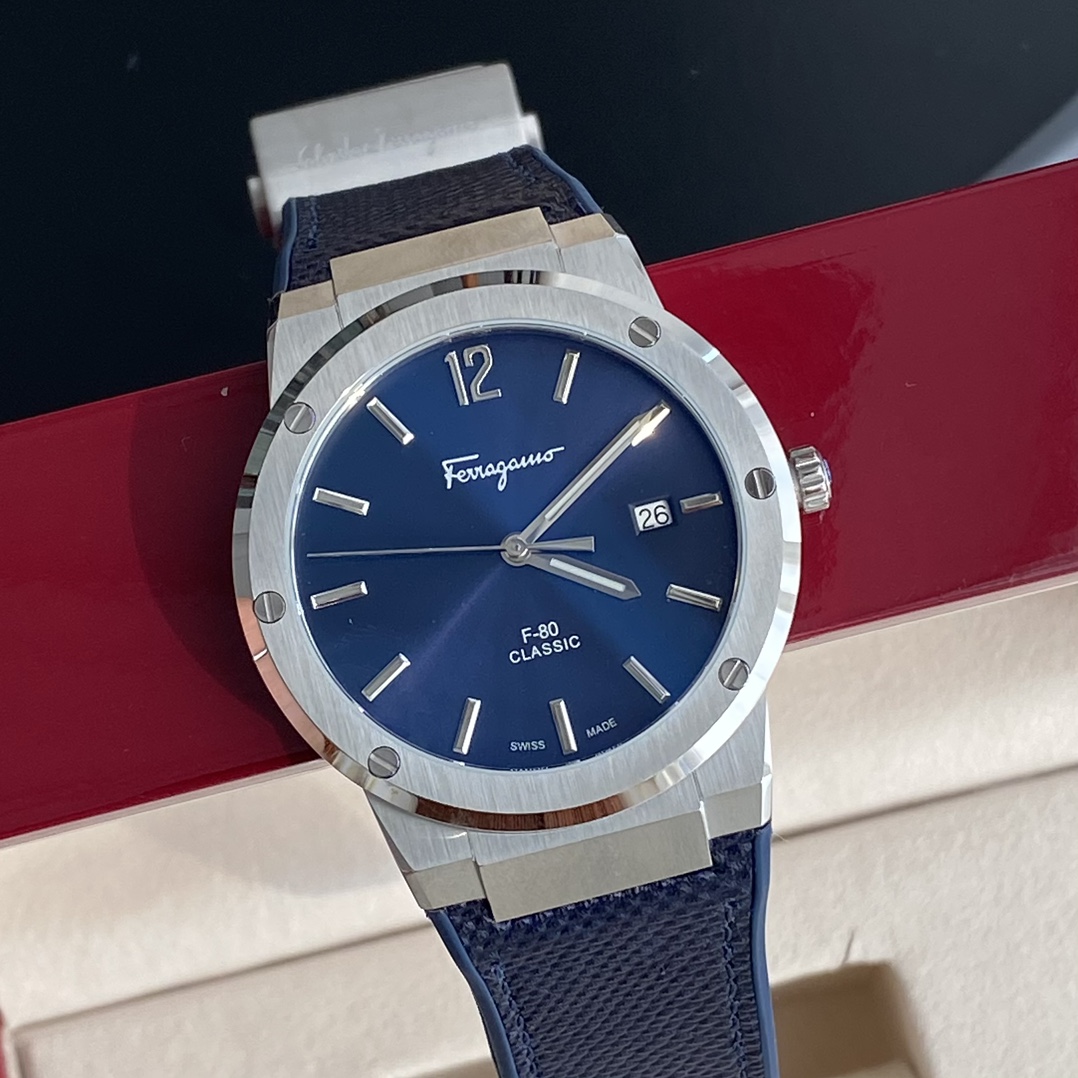 Ferragamo F-80 Slim Series Men’s Watches: Elegant Fashion with Quality Craftsmanship - 图片 5
