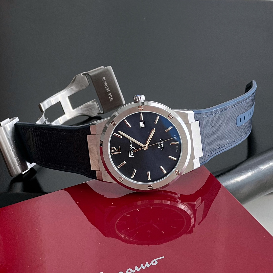 Ferragamo F-80 Slim Series Men’s Watches: Elegant Fashion with Quality Craftsmanship - 图片 4