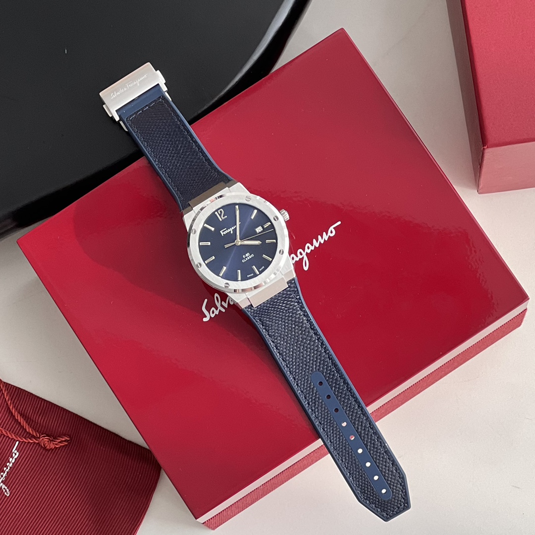 Ferragamo F-80 Slim Series Men’s Watches: Elegant Fashion with Quality Craftsmanship - 图片 3