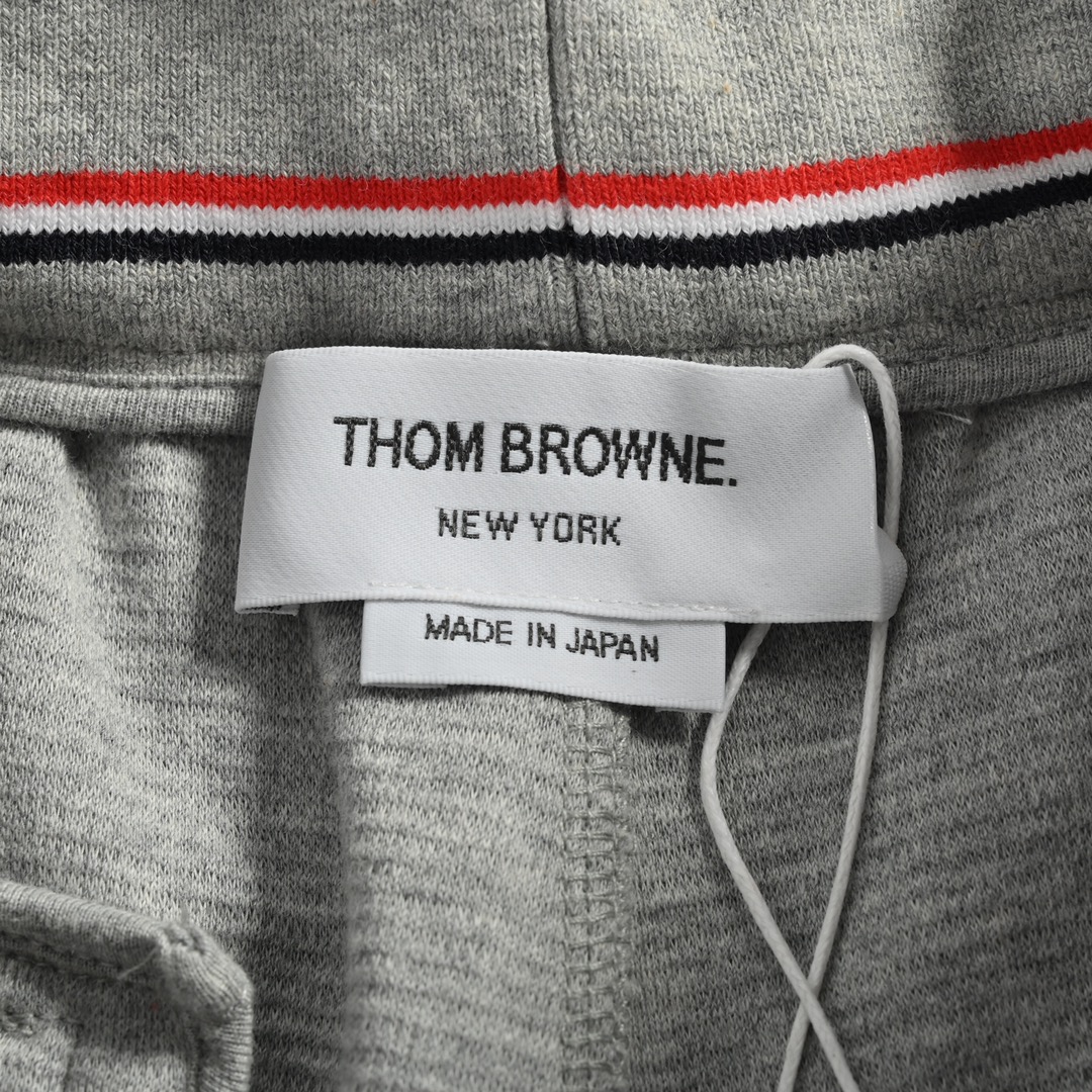 Thome Browne/汤姆布朗 22Fw 水波纹长裤 定织纺染采用420克