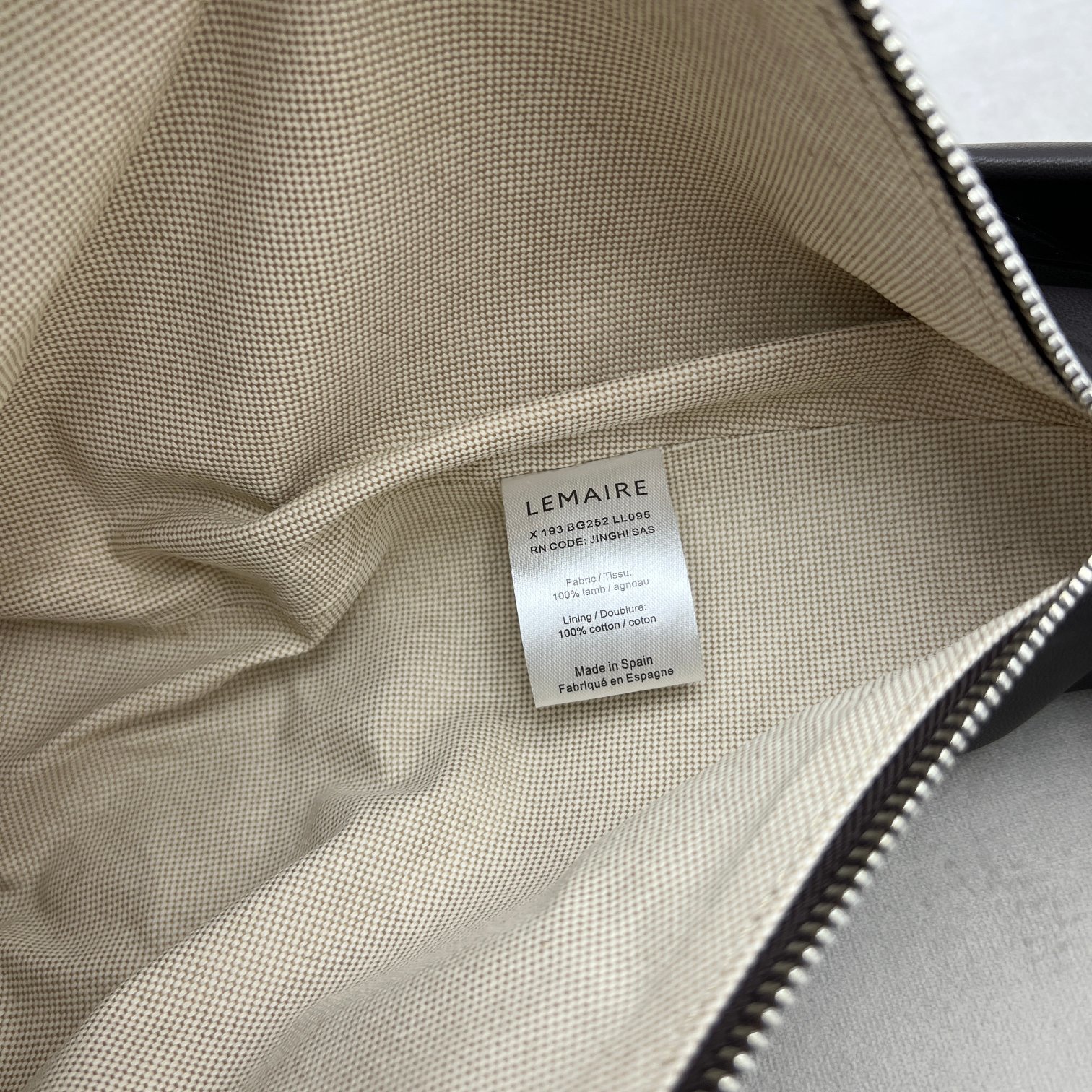 中号巧克力ChristopheLemacroissantbag牛角包性冷淡风的Lemaire处女座法棍包