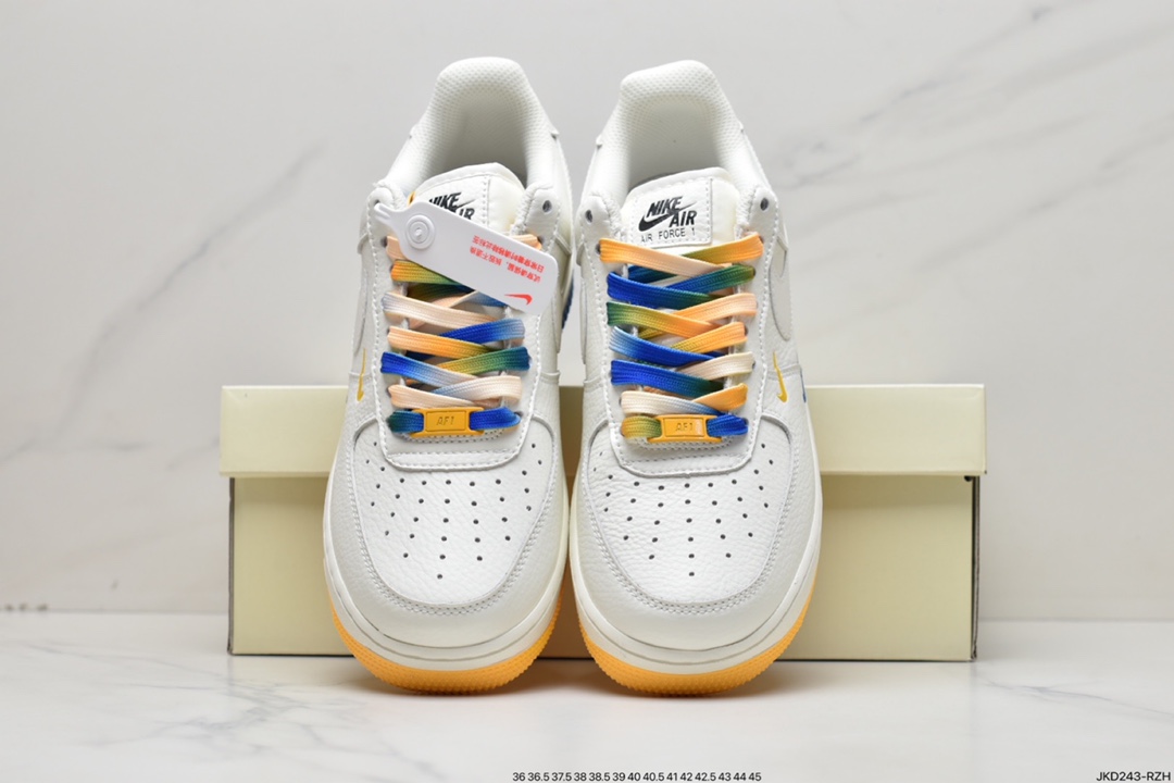 160 Nike Air Force 1 '07 米白蓝 DH2088-606