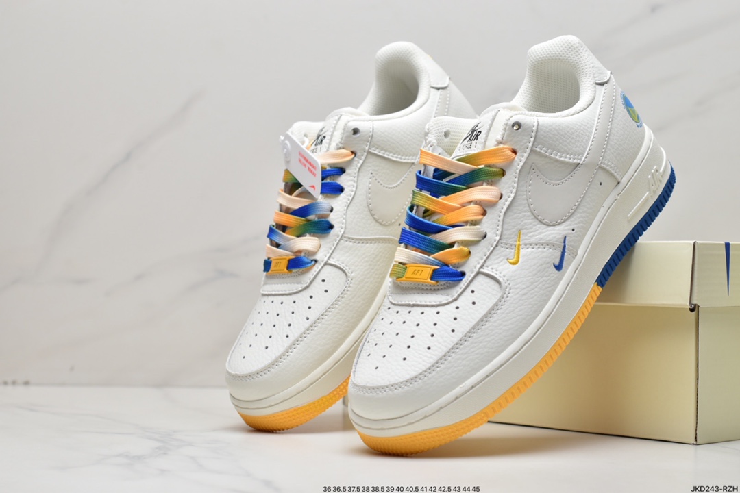 160 Nike Air Force 1 '07 米白蓝 DH2088-606