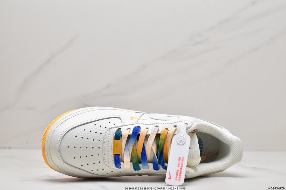 160 Nike Air Force 1 '07 米白蓝 DH2088-606