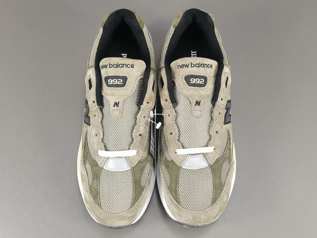  【专柜版：NB】元祖灰 联名 JJJJound x New Balance 992 系列 经典百搭低帮