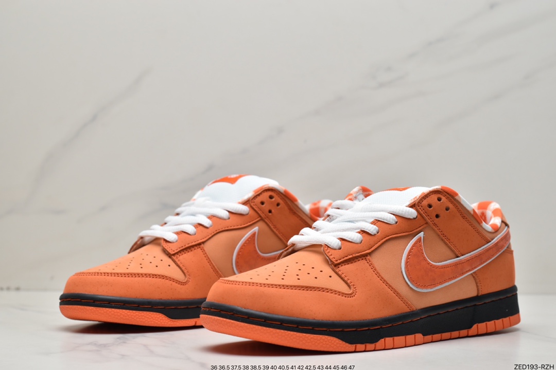 Concepts x Nike Dunk Low Pro SB ”Blue Lobster” full head orange lobster FD8776-800