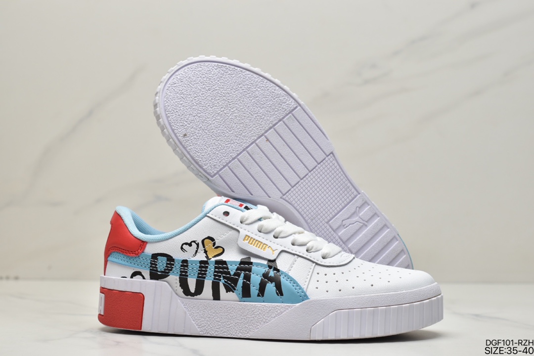 PUMA SMASH v2 VULC CV low top leather all-match casual sneakers