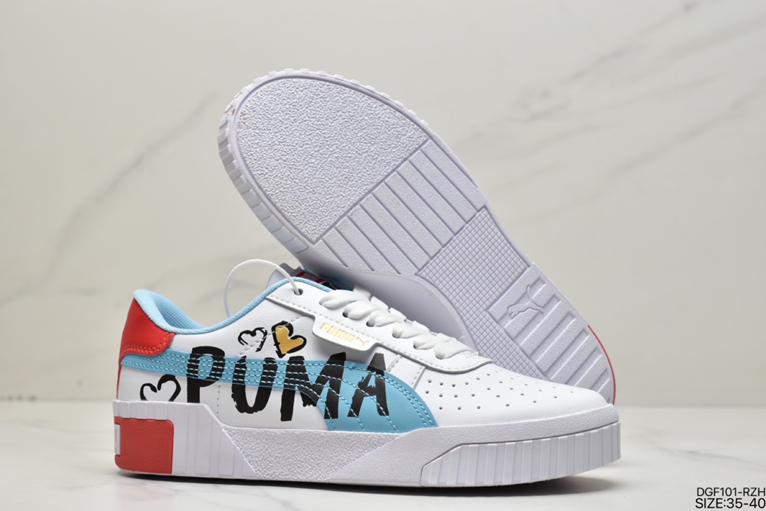 PUMA SMASH v2 VULC CV low top leather all-match casual sneakers