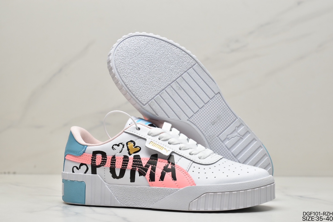 PUMA SMASH v2 VULC CV low top leather all-match casual sneakers