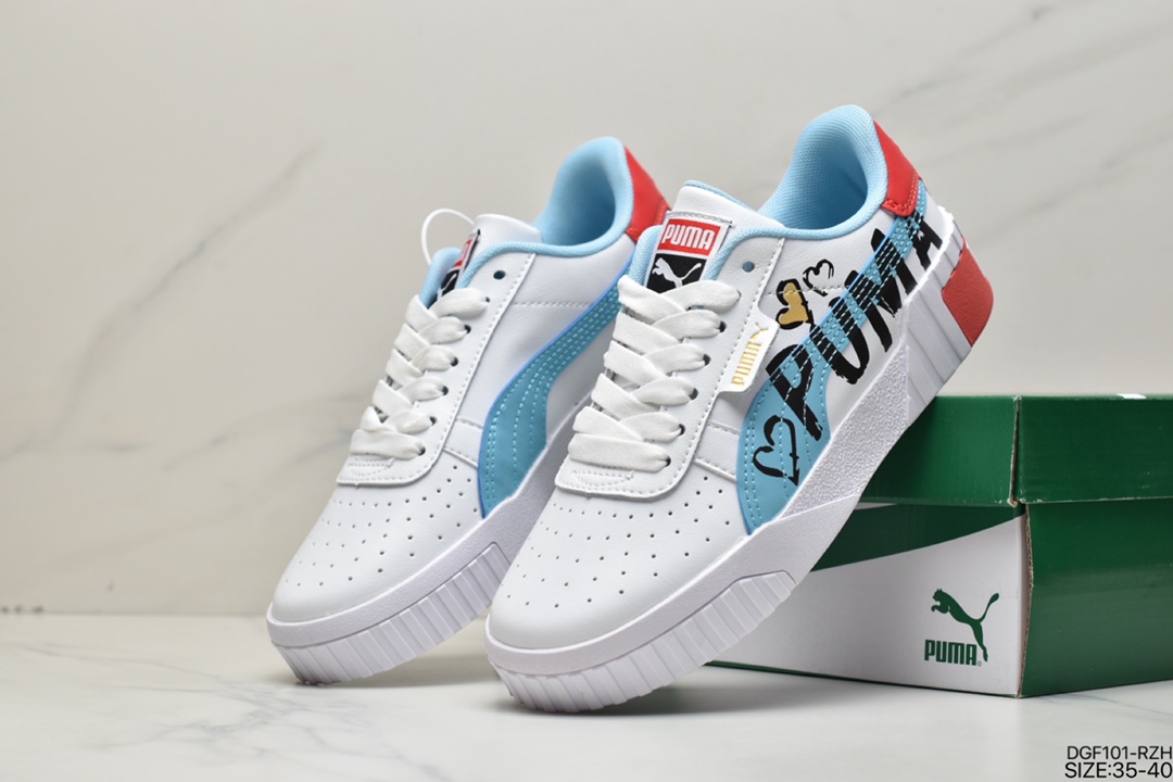 PUMA SMASH v2 VULC CV low top leather all-match casual sneakers