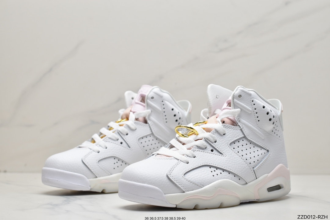 250 Air Jordan 6 Retro ”Gold Hoops” 高帮 DH9696-100