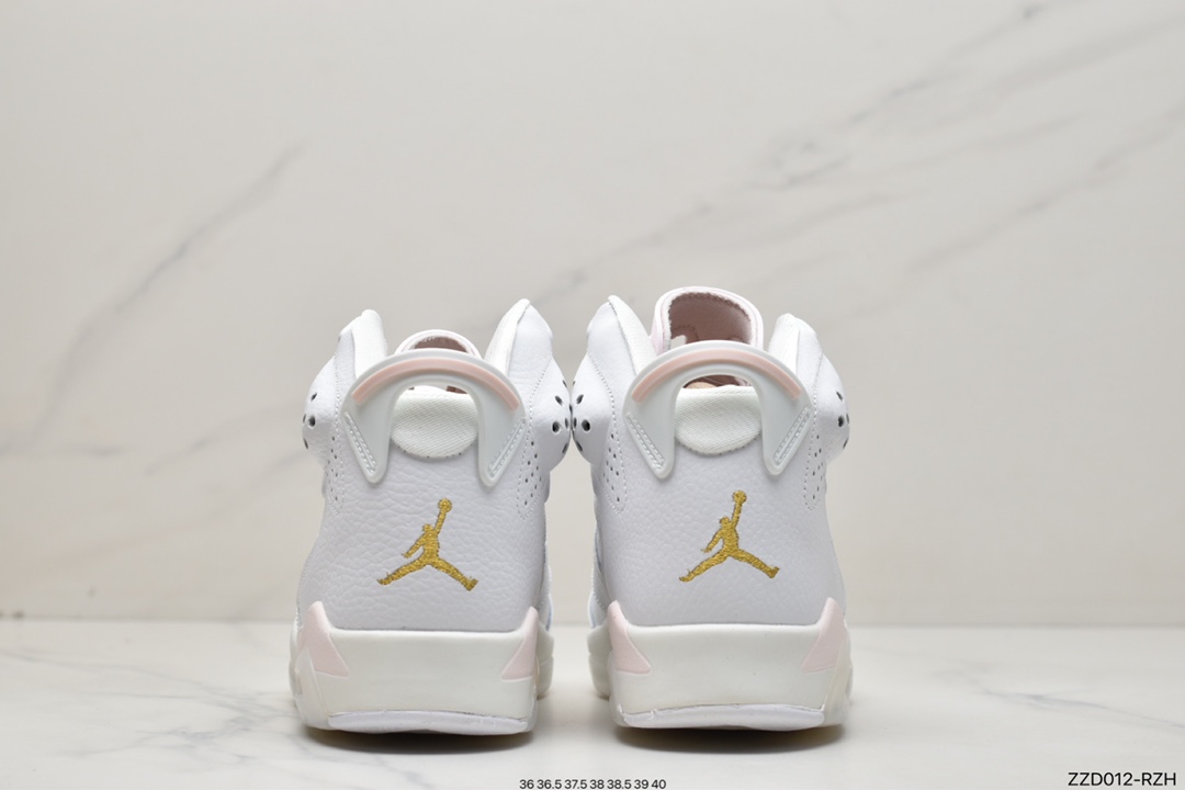 250 Air Jordan 6 Retro ”Gold Hoops” 高帮 DH9696-100