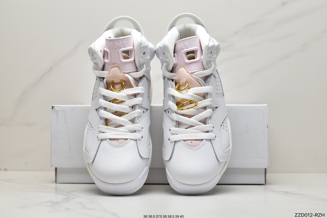 250 Air Jordan 6 Retro ”Gold Hoops” 高帮 DH9696-100