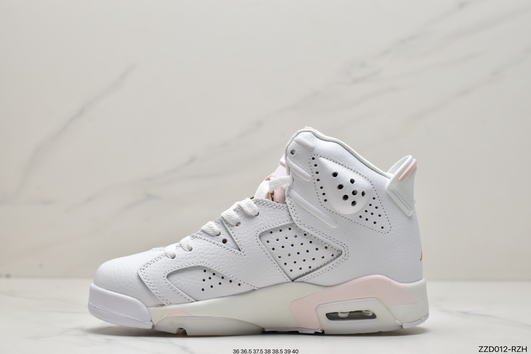 250 Air Jordan 6 Retro ”Gold Hoops” 高帮 DH9696-100