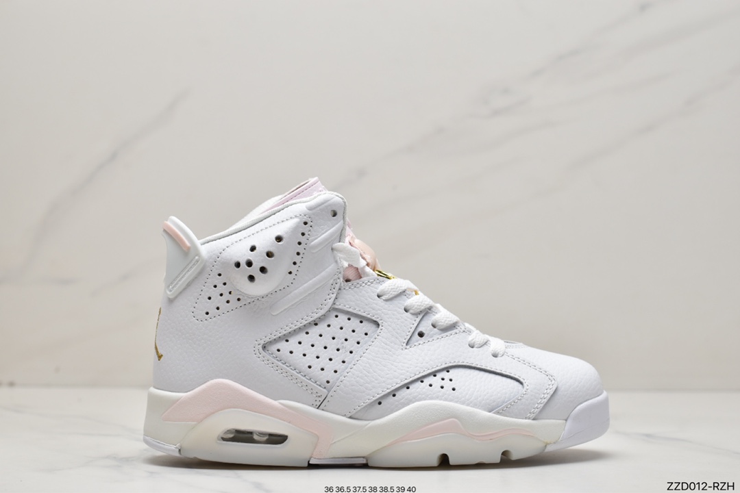 250 Air Jordan 6 Retro ”Gold Hoops” 高帮 DH9696-100