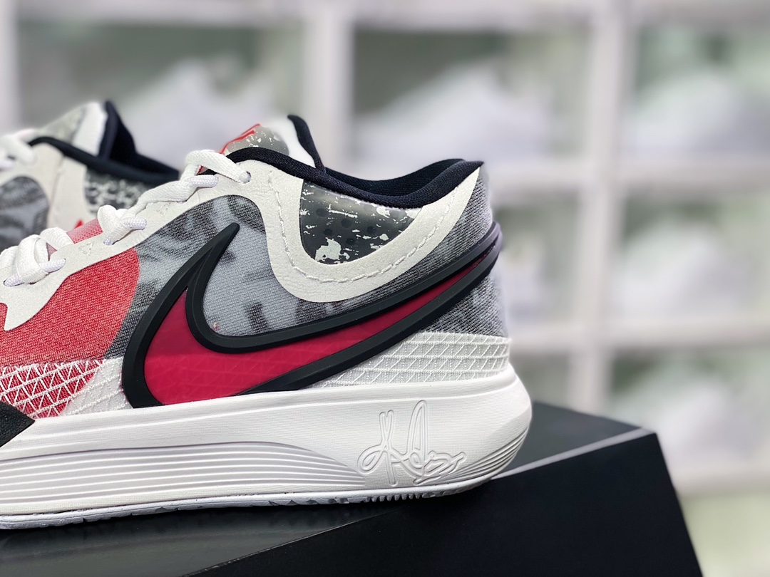 280 Kyrie 9 EP”White/Black/Red ”欧文9代低帮DJ6017-100