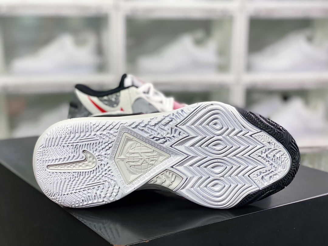 280 Kyrie 9 EP”White/Black/Red ”欧文9代低帮DJ6017-100