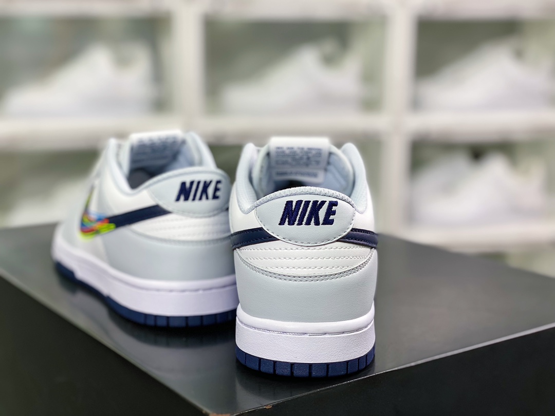 300  SB Dunk Low”3D Swoosh”扣篮系列低帮休闲运动滑板板鞋DV6482-100