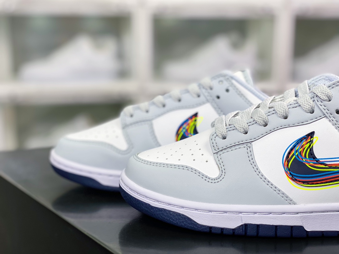 300  SB Dunk Low”3D Swoosh”扣篮系列低帮休闲运动滑板板鞋DV6482-100