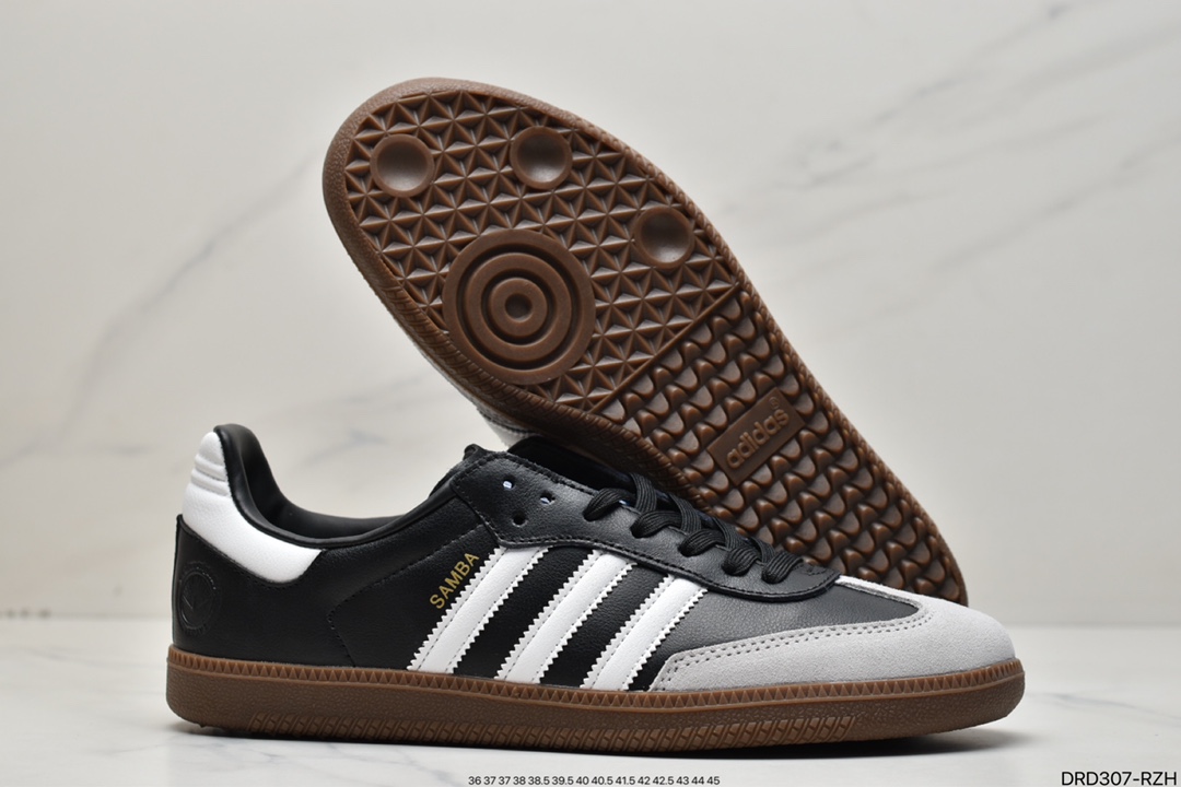 Adidas clover Originals Samba Vegan OG Samba series gentleman moral training football FW2427