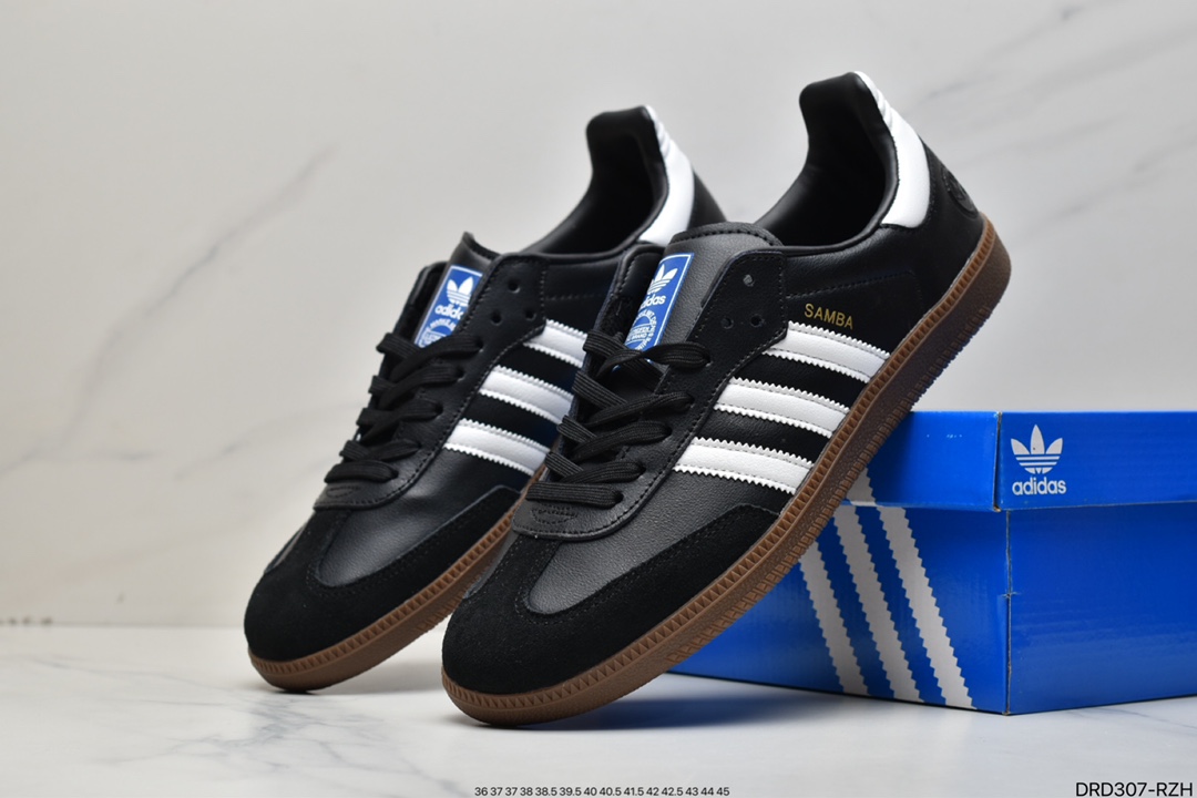 Adidas clover Originals Samba Vegan OG Samba series gentleman moral training football FW2427