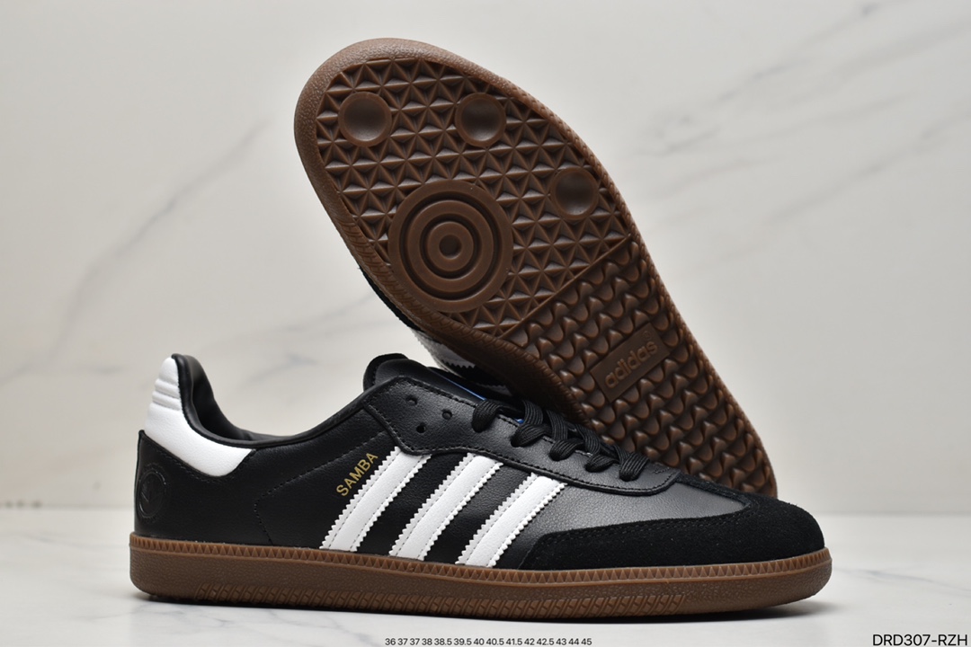 Adidas clover Originals Samba Vegan OG Samba series gentleman moral training football FW2427