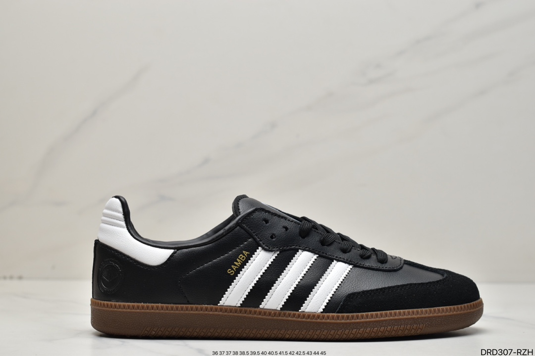 Adidas clover Originals Samba Vegan OG Samba series gentleman moral training football FW2427