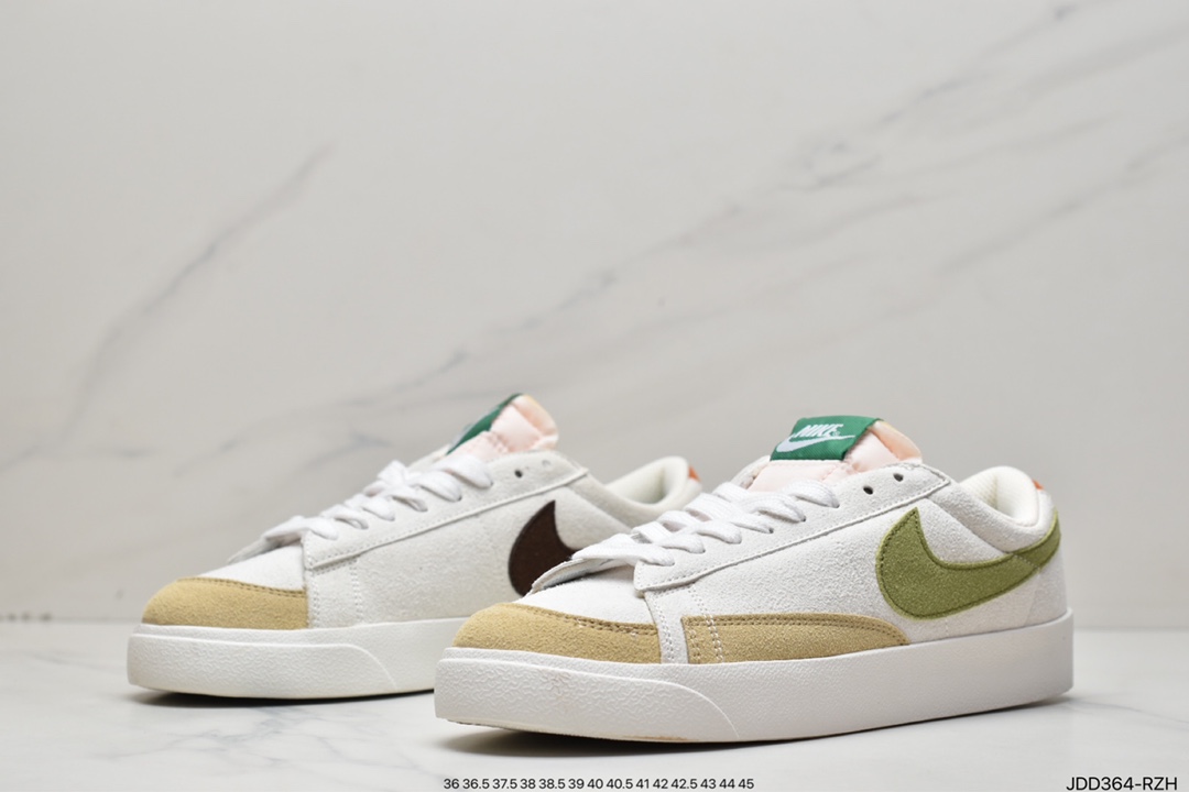 120 耐克/NK Blazer Low '1977 VNTG SS经典开拓者低帮百搭休闲运动板鞋 DD3034
