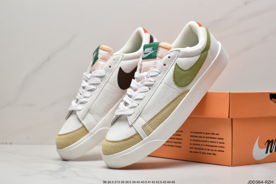120 耐克/NK Blazer Low '1977 VNTG SS经典开拓者低帮百搭休闲运动板鞋 DD3034