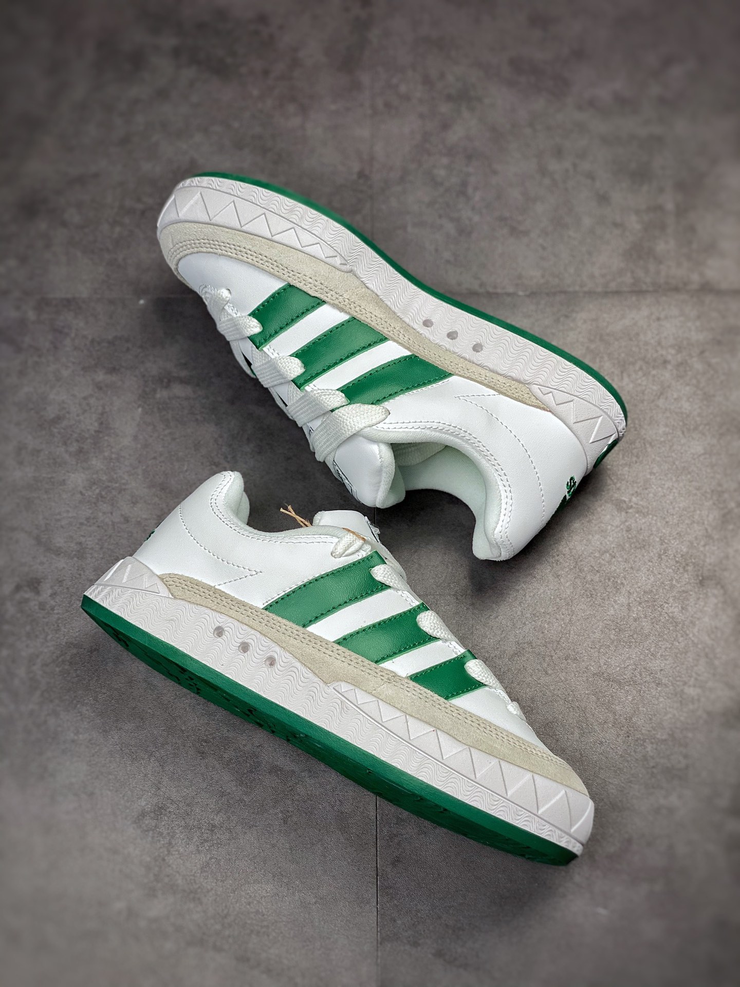 Adidas Adimatic series white gray green DB2912